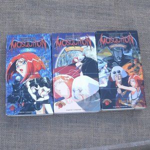 Master of Mosquiton Vol 1-3 VHS anime English dub